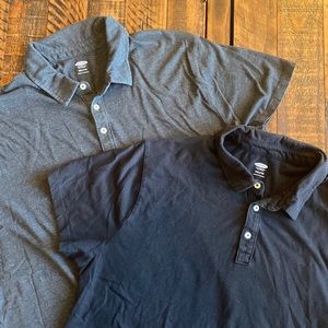 Old Navy men's XXL Cotton Polo set of 2